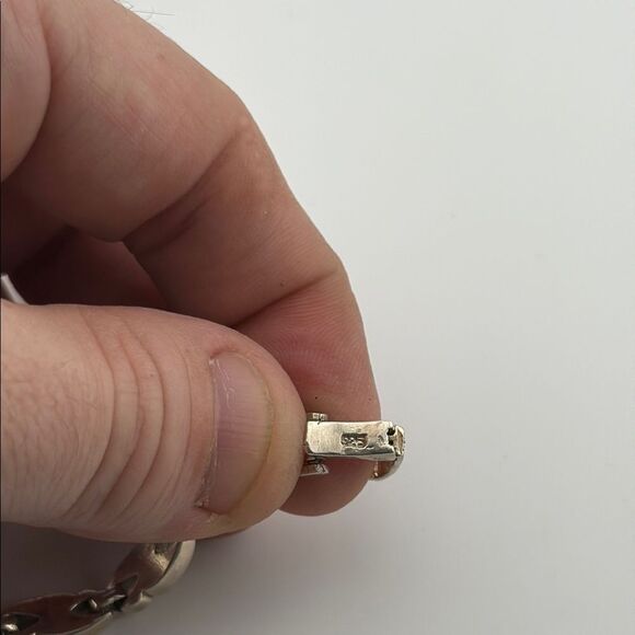 Elegant Sterling Silver 925 pastel Colors enamel Bracelet - Picture 3 of 3